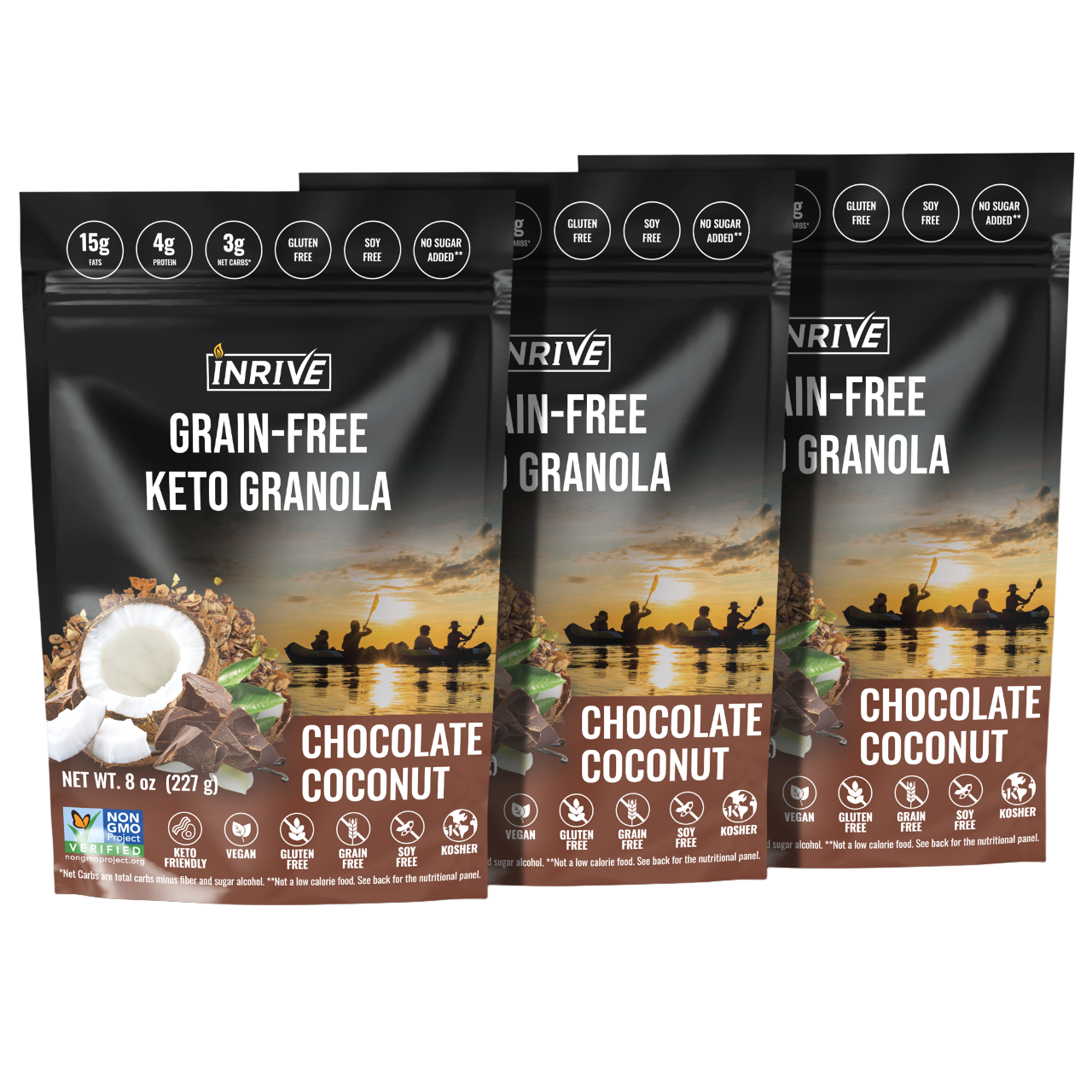 Keto Grain Free Granola - Chocolate Coconut, 8oz