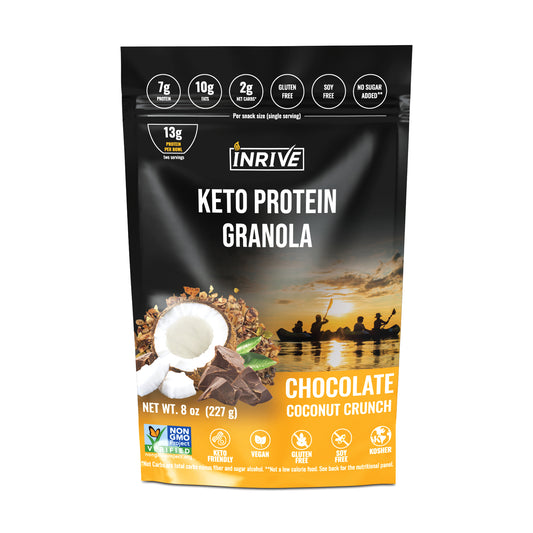 Keto High-Protein Gluten-Free Granola - Chocolate Coconut Crunch, 8oz