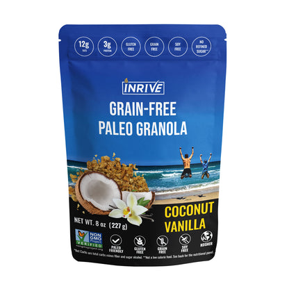 Paleo Grain Free Granola - Coconut Vanilla, 8oz