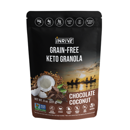 Keto Grain Free Granola - Chocolate Coconut, 8oz