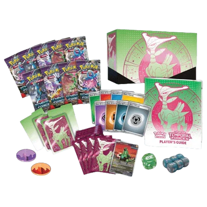 Pokemon TCG - Scarlet & Violet - Temporal Forces - Elite Trainer Box (Iron Leaves)