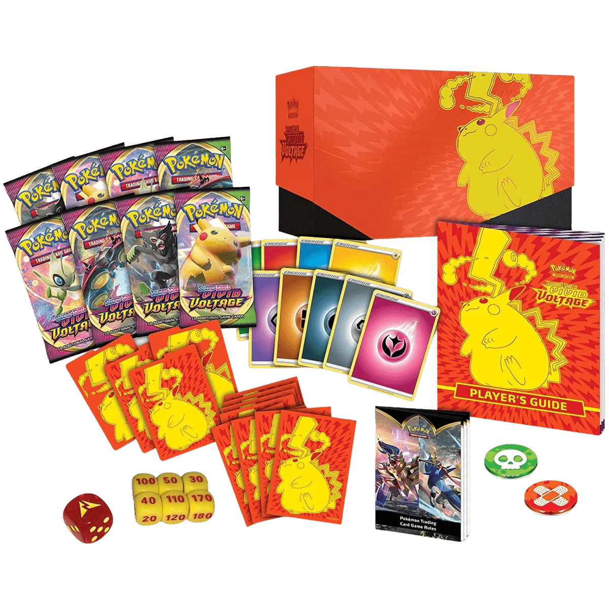 Pokemon TCG - Sword & Shield - Vivid Voltage - Elite Trainer Box